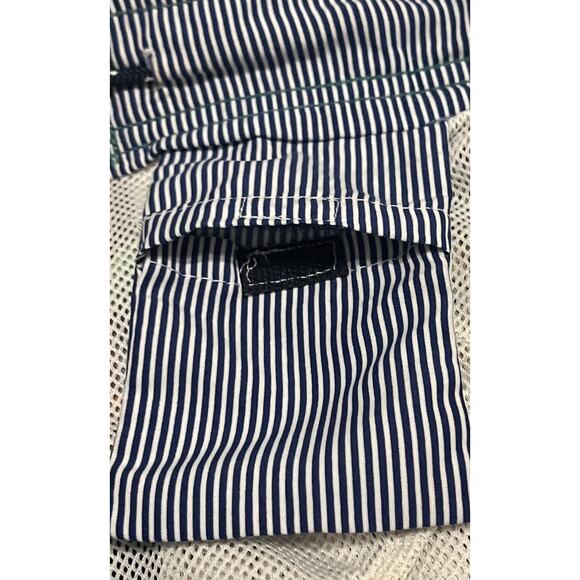 TOMMY HILLFIGER SWIM TRUNKS, DRAWCORD, POCKETS, MENS-M-GREEN YELLOW BLUE ORANGE - Picture 9 of 12